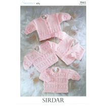 (SL4 3941 Cardigans 4 Ply)